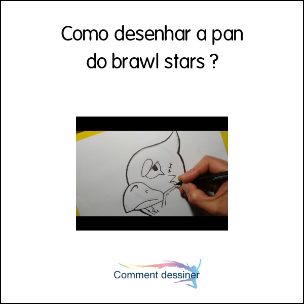 Como desenhar a pan do brawl stars